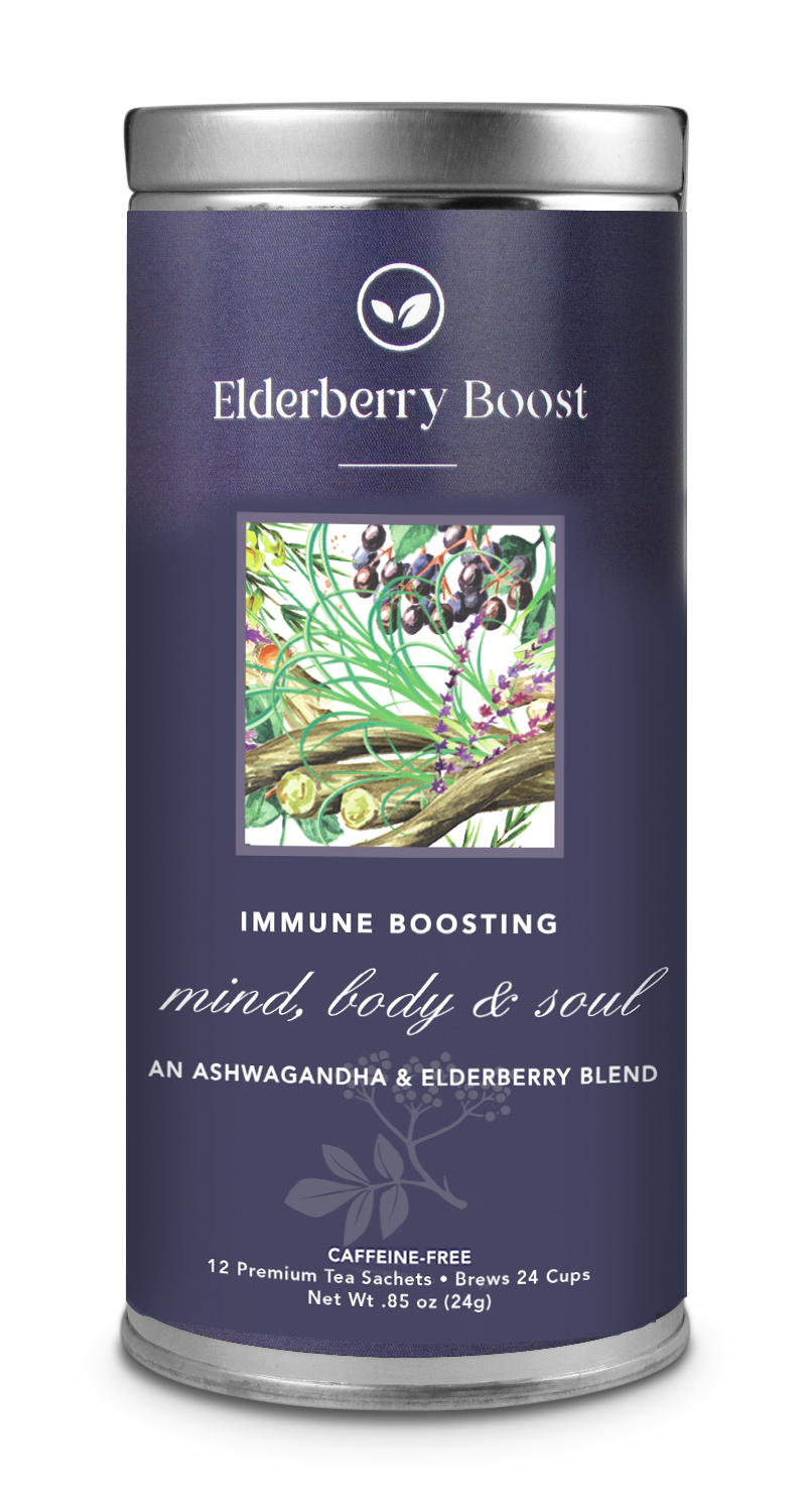 Elderberry Boost - Mind, Body, and Soul Tea : Ashwagandha & Elderberry